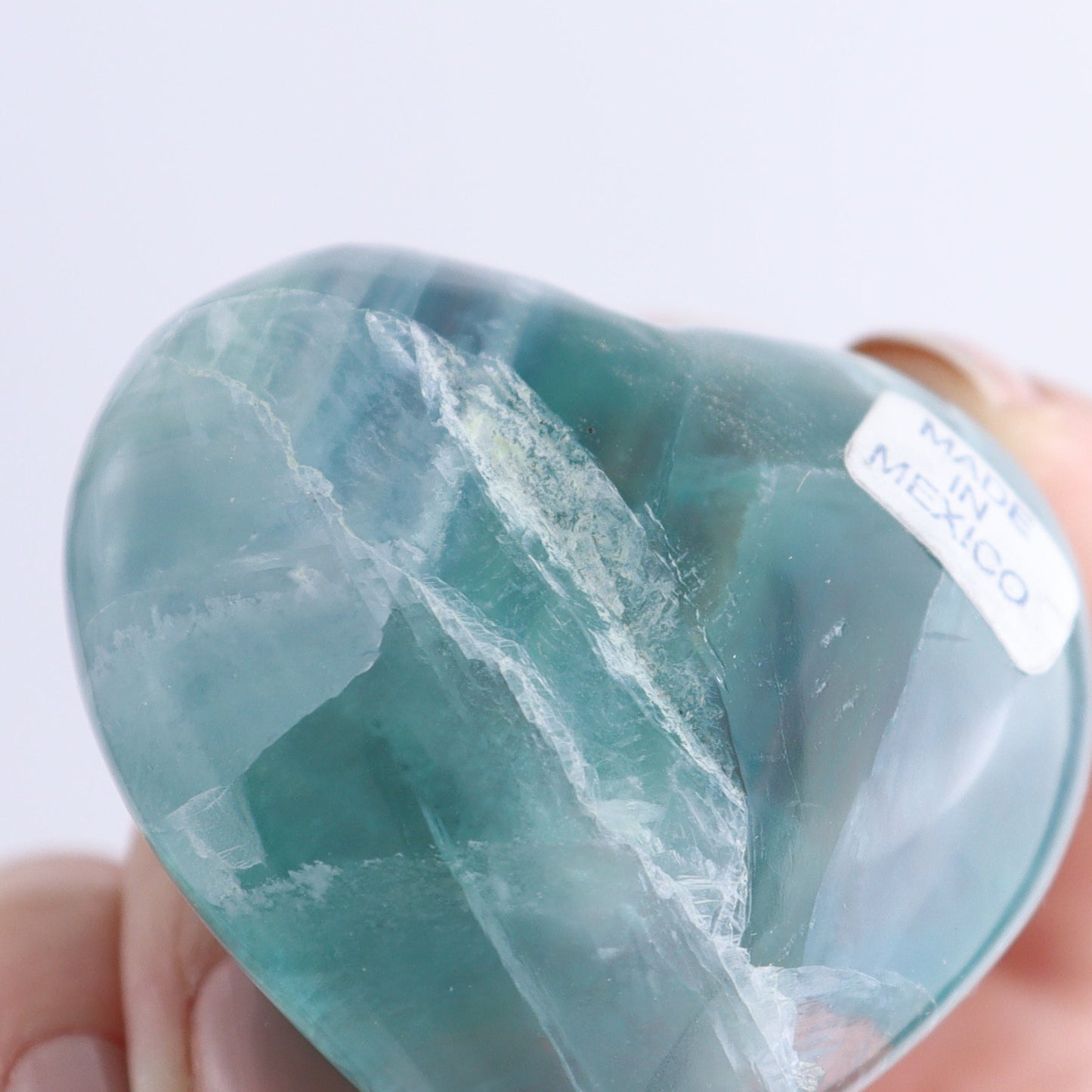 Fluorite Hearts Set of 7 - Expert Wholesale and Supplier of Wholesale Crystals & Bulk Gemstones, ["Fluorite","Hearts","Mexico"]