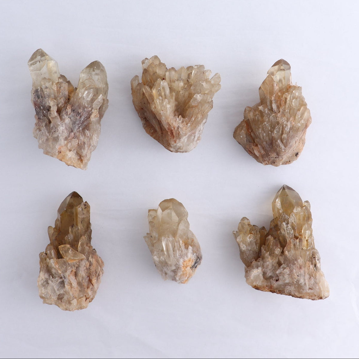 Congo Citrine Set of 6 - wholesale crystals
