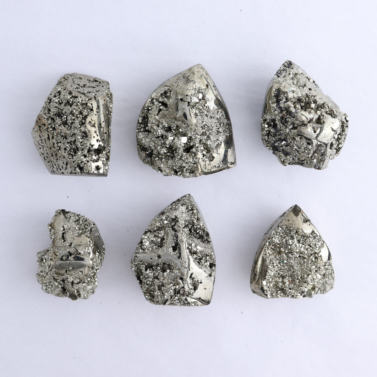 Pyrite Freeforms Set of 6