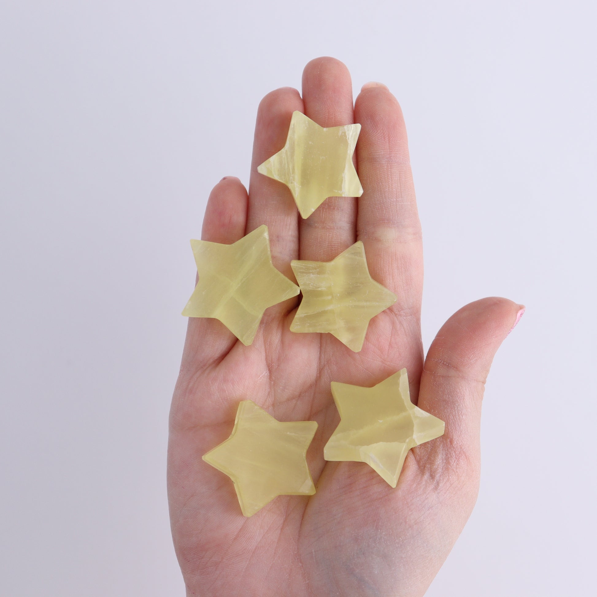 One Lemon Calcite Little Star - Expert Wholesale and Supplier of Wholesale Crystals & Bulk Gemstones, ["Calcite","Lemon Calcite","Pakistan","stars"]