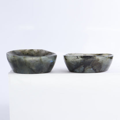 Labradorite Bowls Set of 10 - Expert Wholesale and Supplier of Wholesale Crystals & Bulk Gemstones, ["Bowls","Labradorite","Madagascar"]