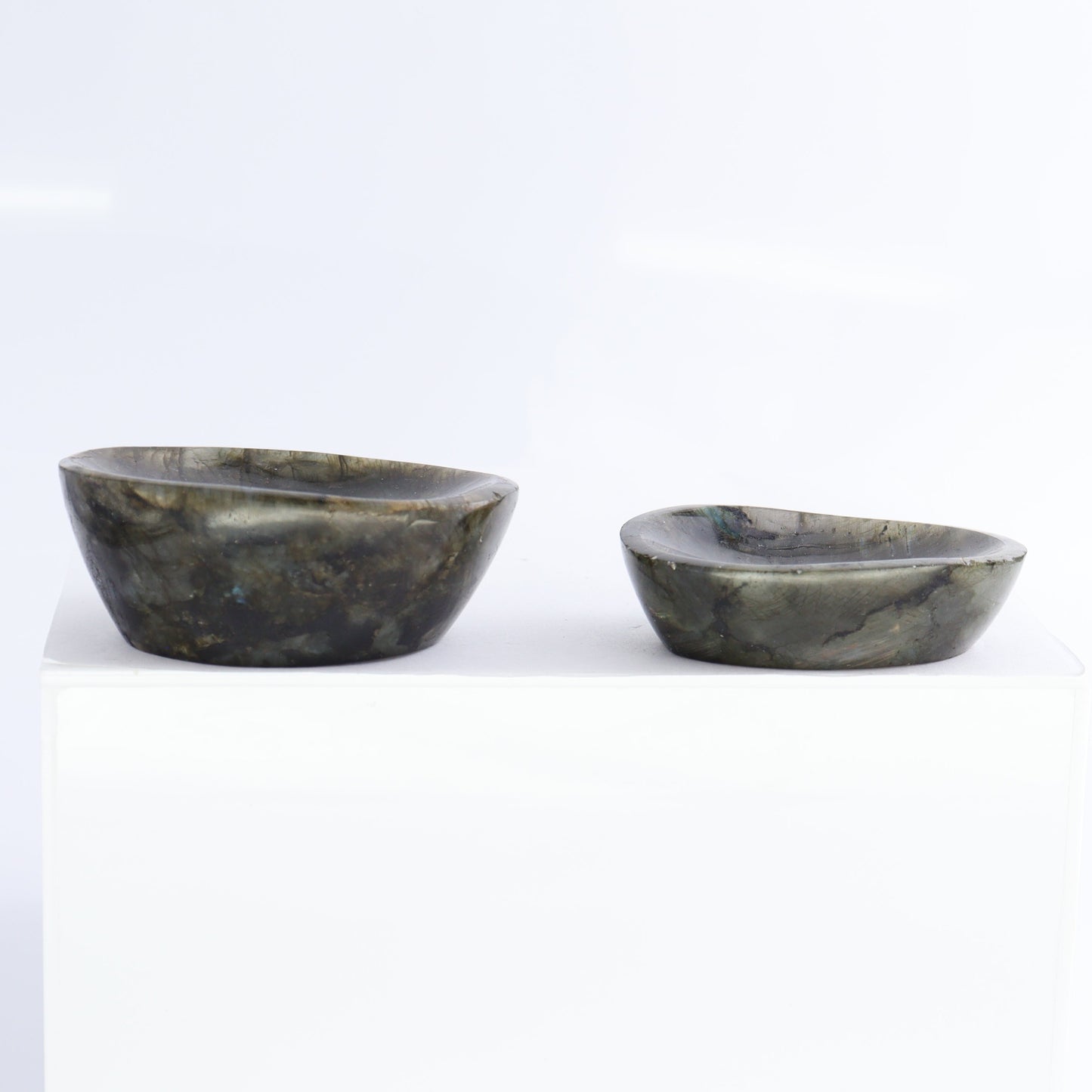 Labradorite Bowls Set of 11 - Expert Wholesale and Supplier of Wholesale Crystals & Bulk Gemstones, ["Bowls","Labradorite","Madagascar"]