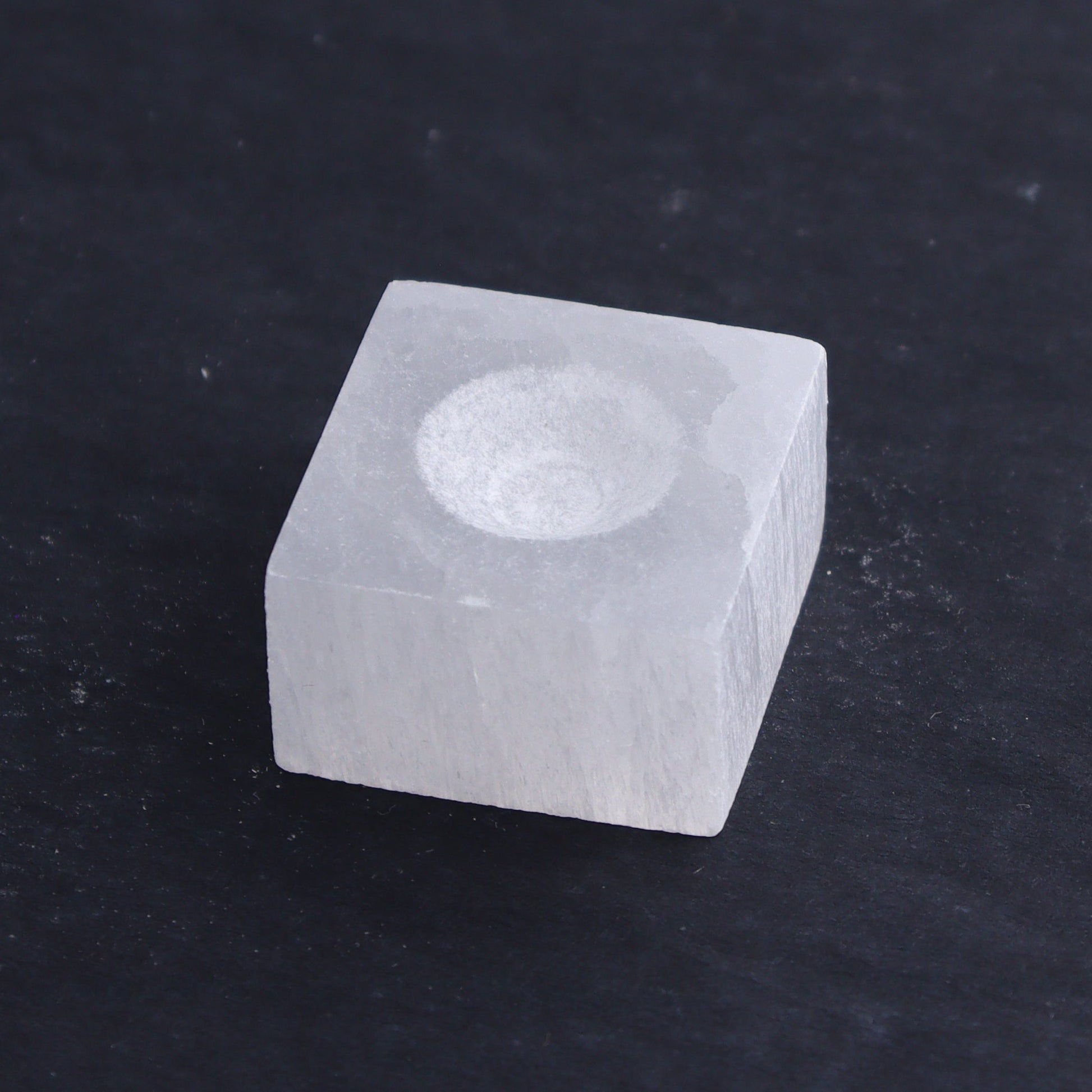 One Selenite (Satin Spar) Sphere Holder 4 cm - Expert Wholesale and Supplier of Wholesale Crystals & Bulk Gemstones, ["Morocco","Selenite","sphere holder"]
