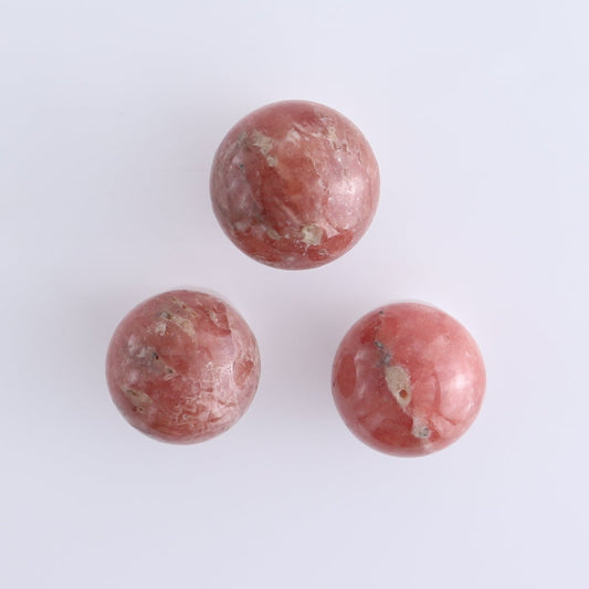Rhodochrosite Spheres Set of 11 - wholesale crystals