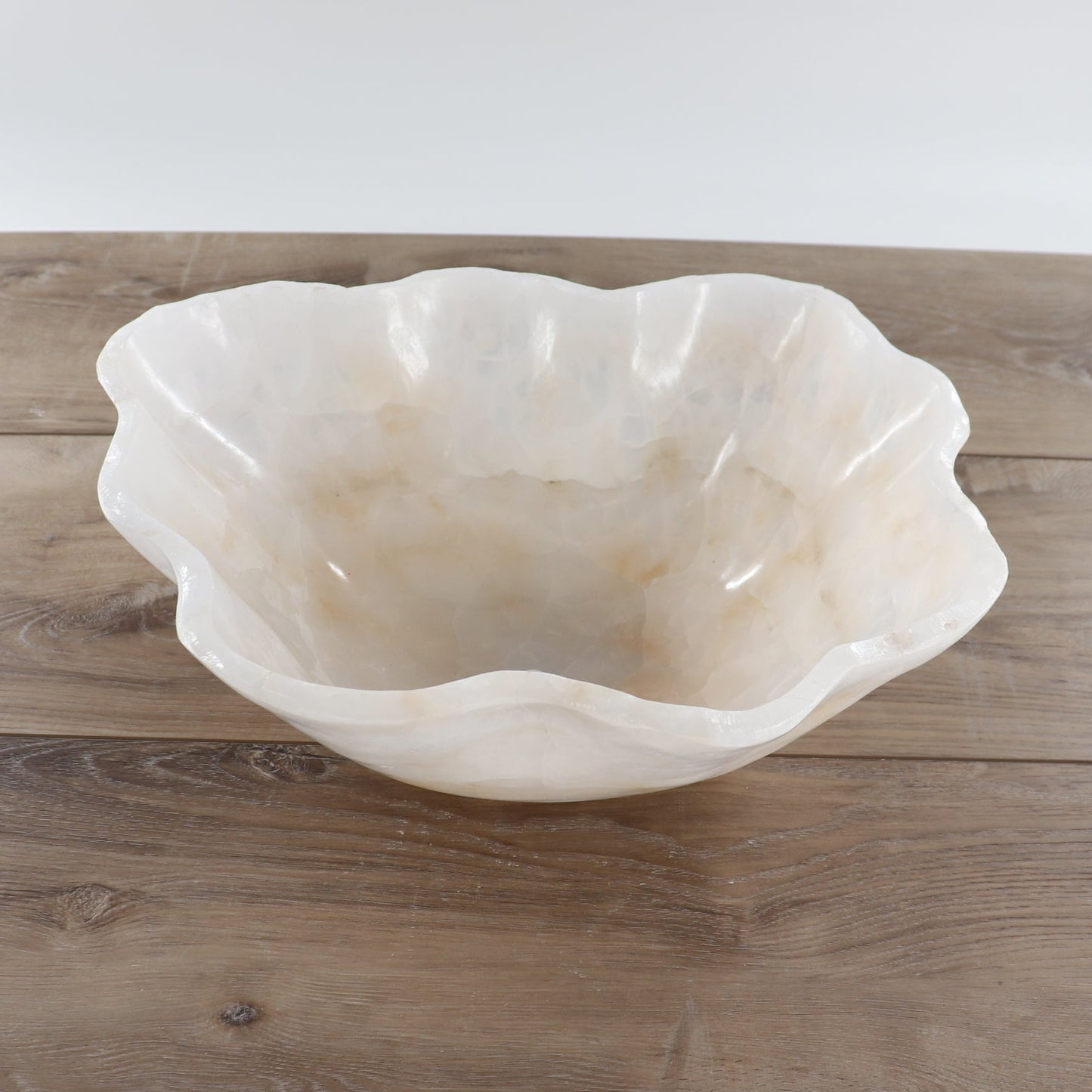 Mexican Onyx/Calcite Bowl 15"