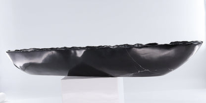 Black Marble Canoe Bowl - Expert Wholesale and Supplier of Wholesale Crystals & Bulk Gemstones, ["Black Marble","Bowls","canoe","Marble","Mexico"]