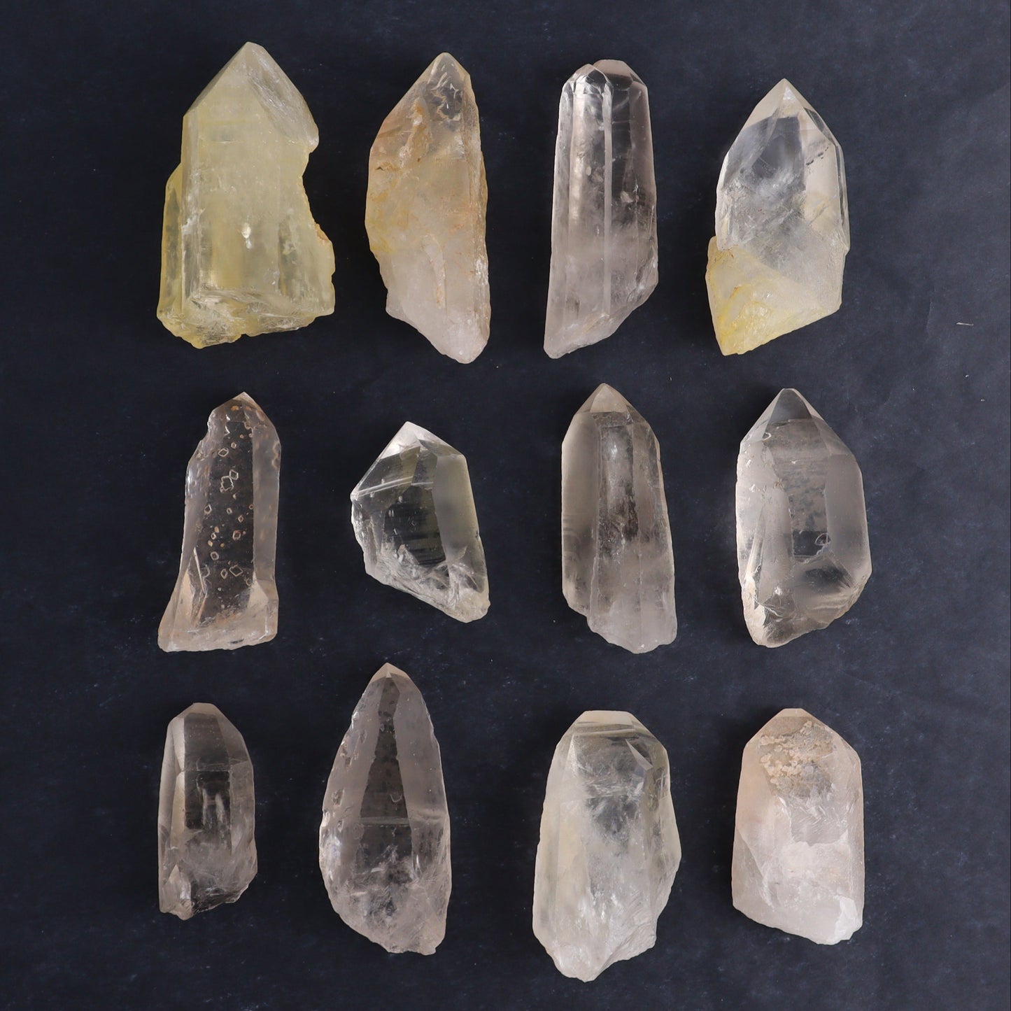Lemurian Rough Towers Set of 12 - Expert Wholesale and Supplier of Wholesale Crystals & Bulk Gemstones, ["Lemurian","Rough","Towers"]