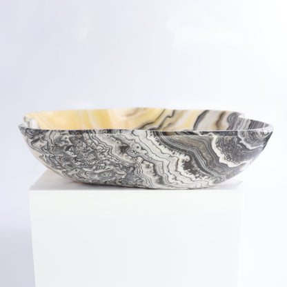 Zebra Onyx Bowl - Expert Wholesale and Supplier of Wholesale Crystals & Bulk Gemstones, ["Bowls","Mexico","onyx"]