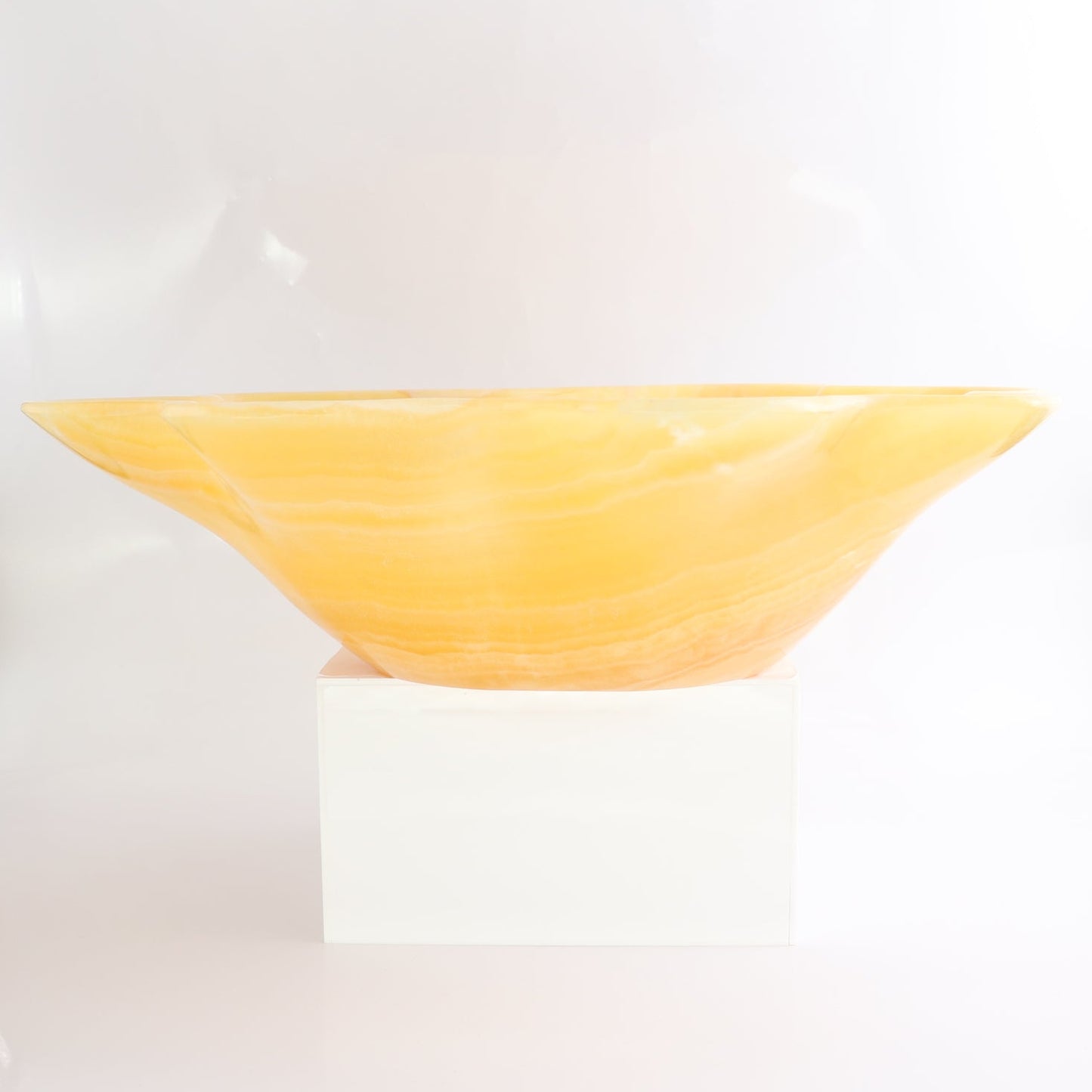 Mexican Onyx/Calcite Bowl 25"