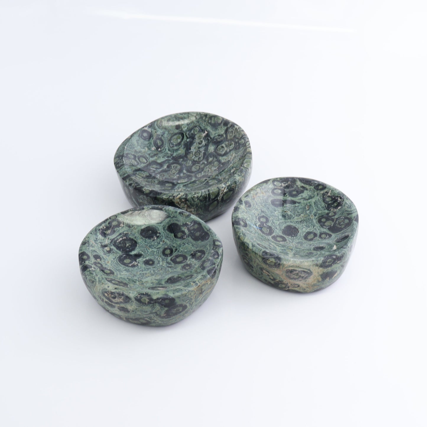 Kambaba Jasper Bowls Set of 3 - Expert Wholesale and Supplier of Wholesale Crystals & Bulk Gemstones, ["Bowls","Kambaba Jasper"]