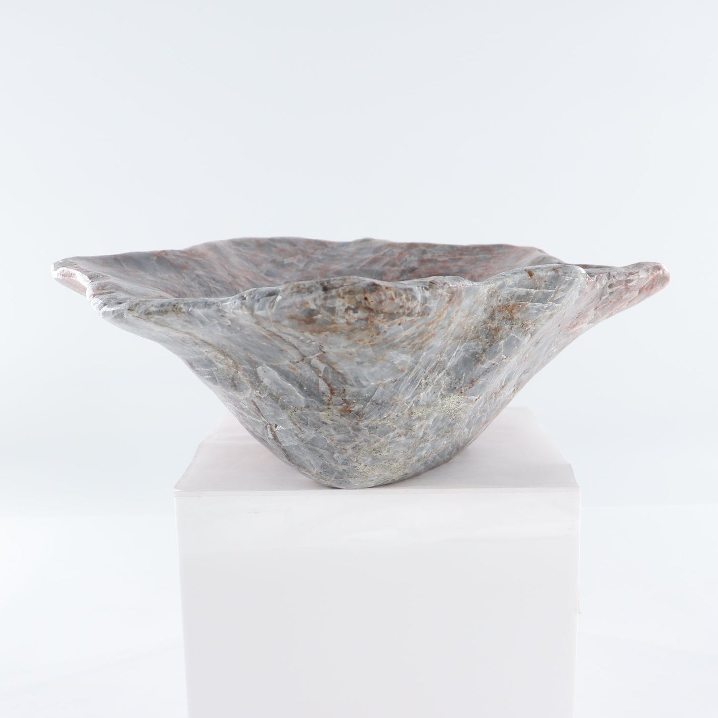 Blue Calcite Bowl 18"