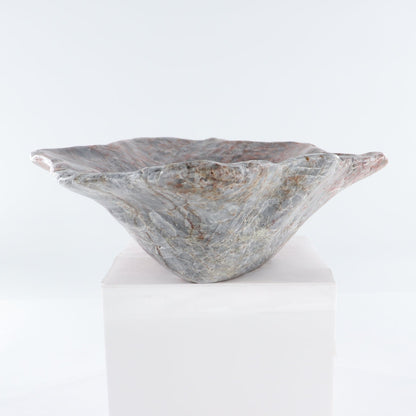 Blue Calcite Bowl 18"