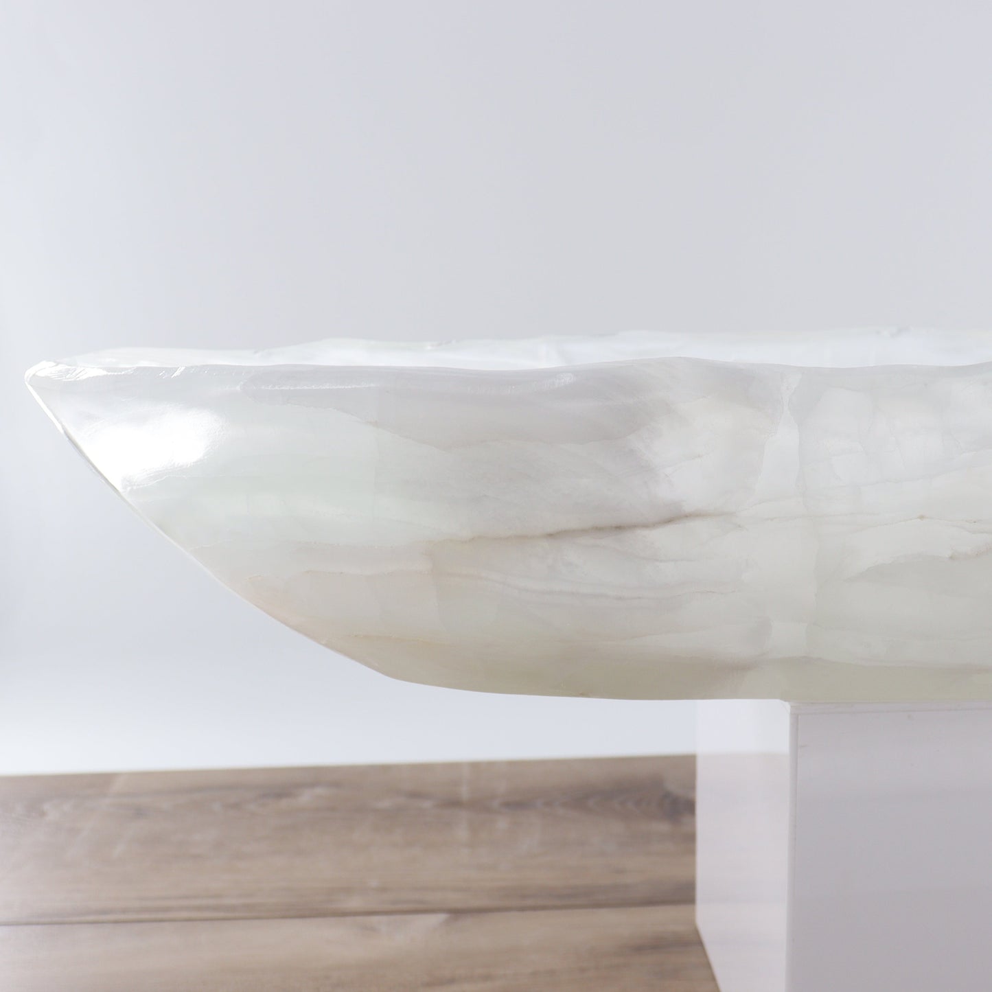 Mexican Onyx/Calcite Canoe Bowl - Expert Wholesale and Supplier of Wholesale Crystals & Bulk Gemstones, ["Bowls","Calcite","canoe","Mexico","onyx"]