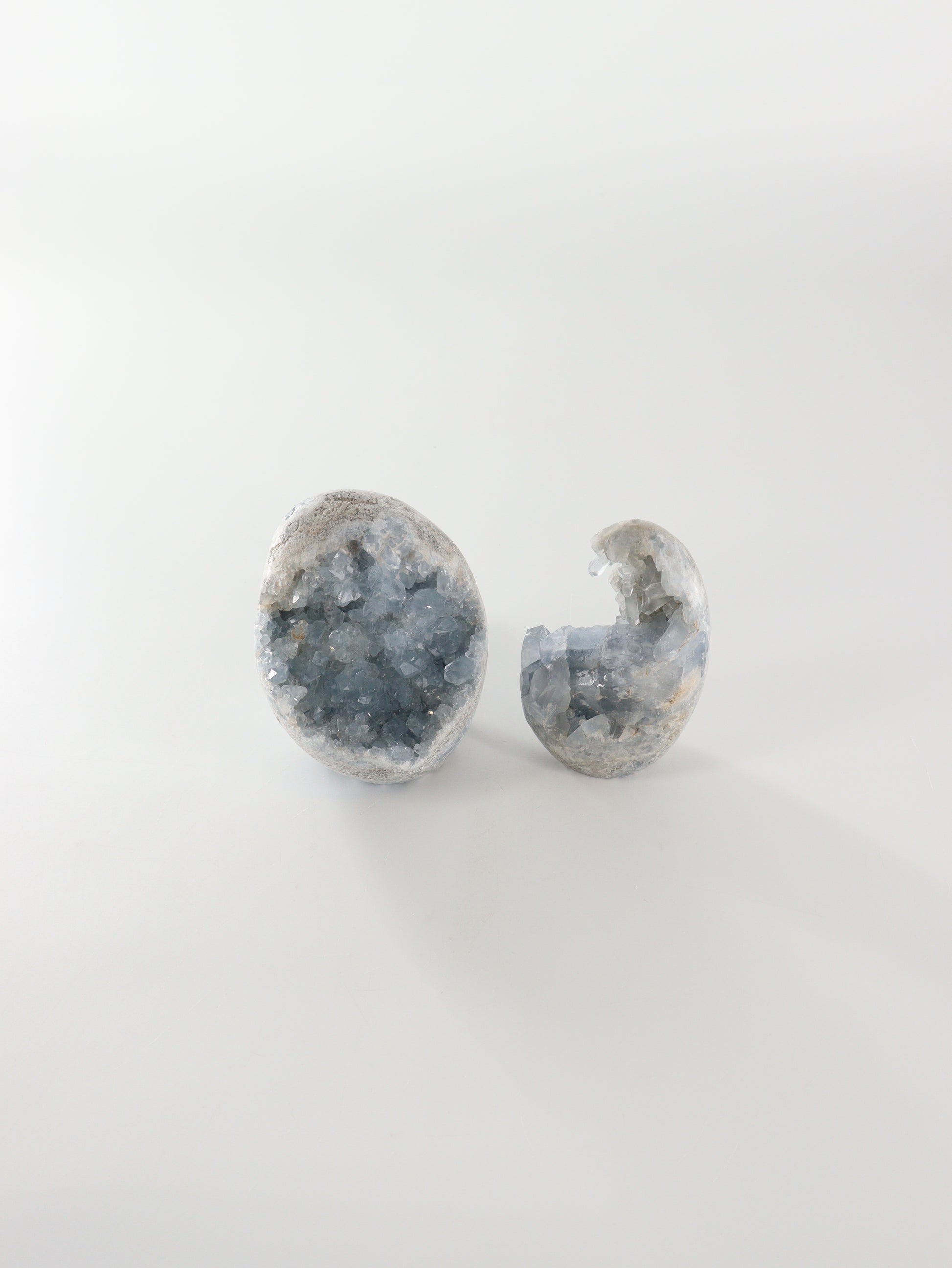 Celesite Freeforms Set of 2 - Expert Wholesale and Supplier of Wholesale Crystals & Bulk Gemstones, []
