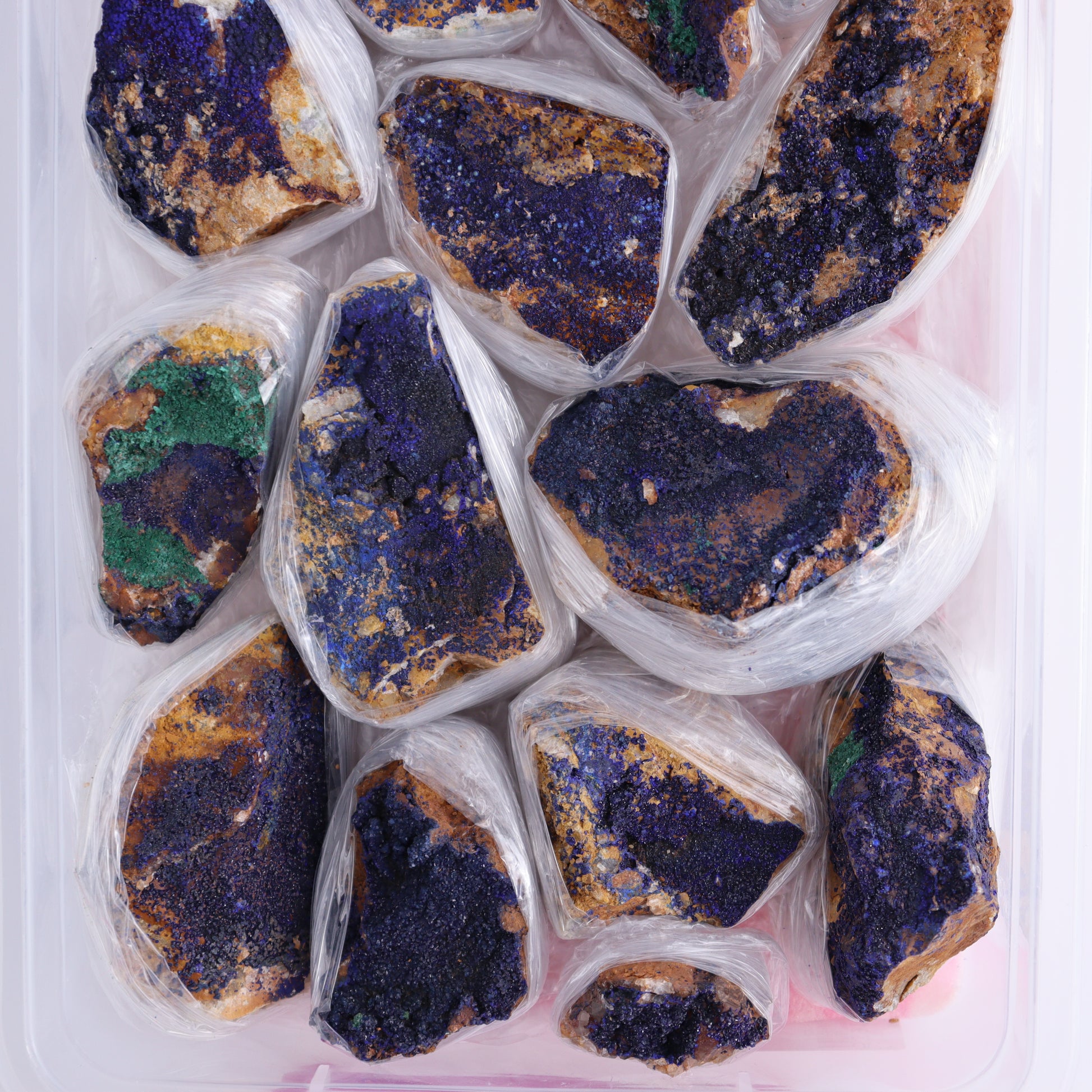 Azurite Flat from Morocco - Expert Wholesale and Supplier of Wholesale Crystals & Bulk Gemstones, ["azurite","Flats","Morocco"]