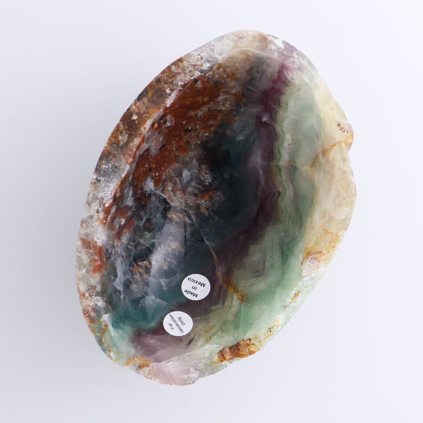 Fluorite Bowl 6"