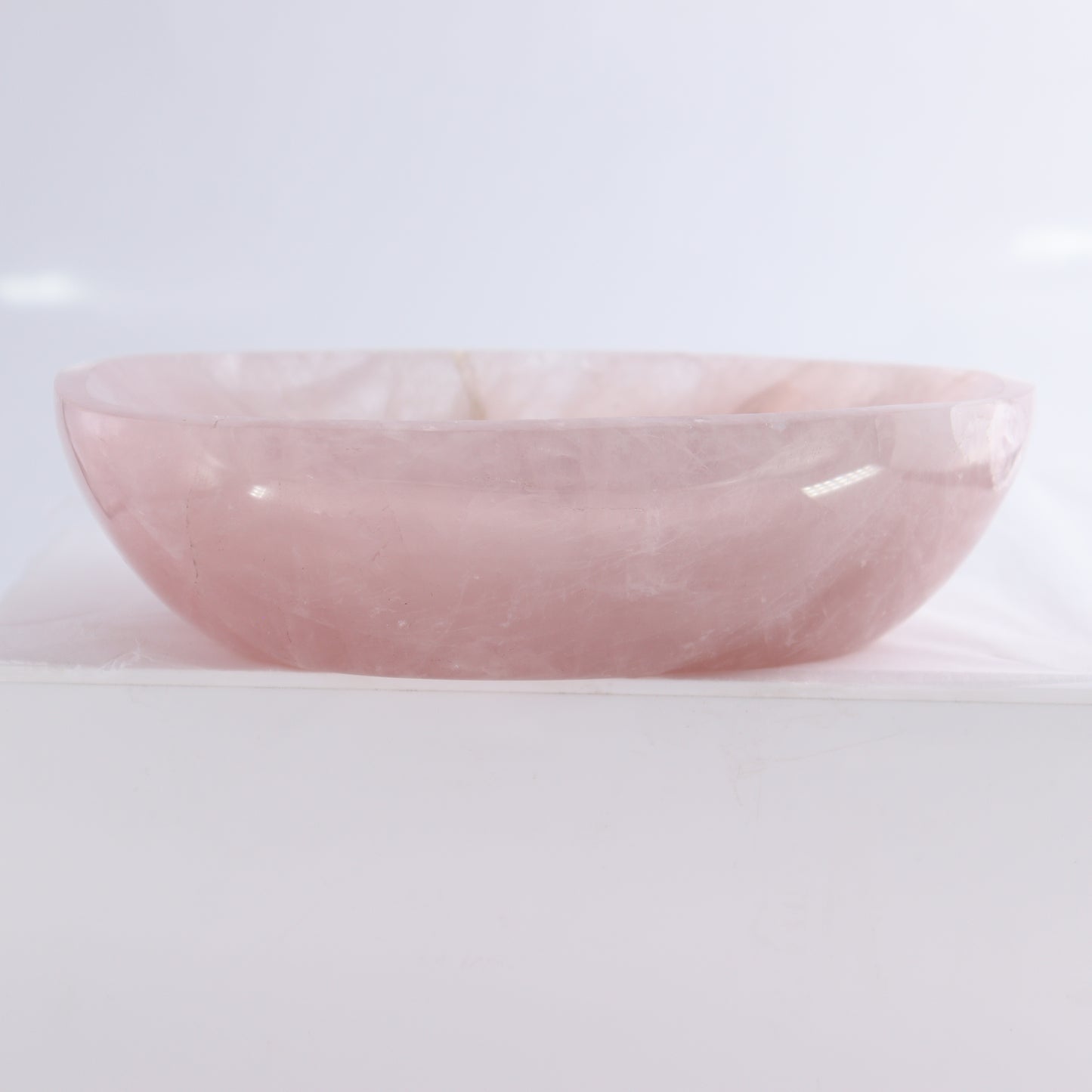 Rose Quartz Bowls Set of 2 - Expert Wholesale and Supplier of Wholesale Crystals & Bulk Gemstones, ["Bowls","Rose Quartz"]