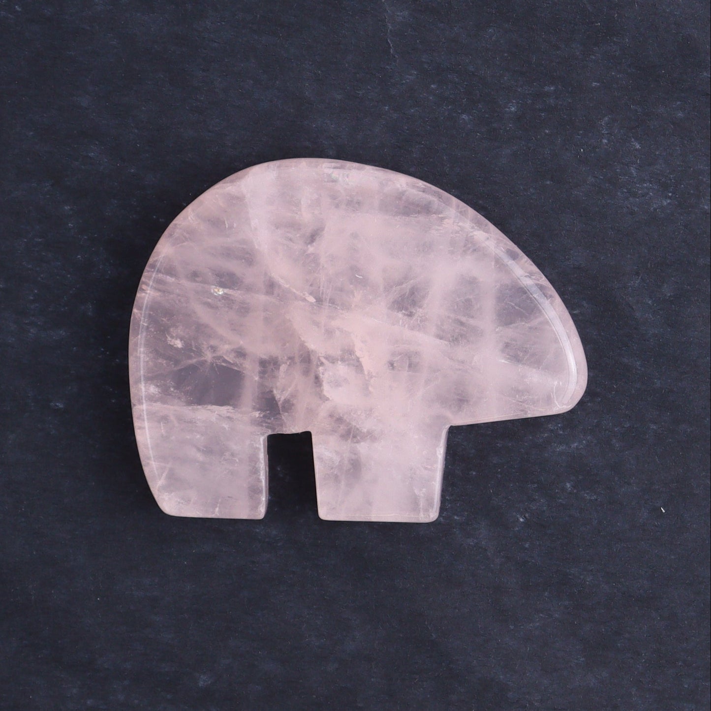 One Rose Quartz Bear - Expert Wholesale and Supplier of Wholesale Crystals & Bulk Gemstones, ["Bears","Rose Quartz","Zuni Bears"]