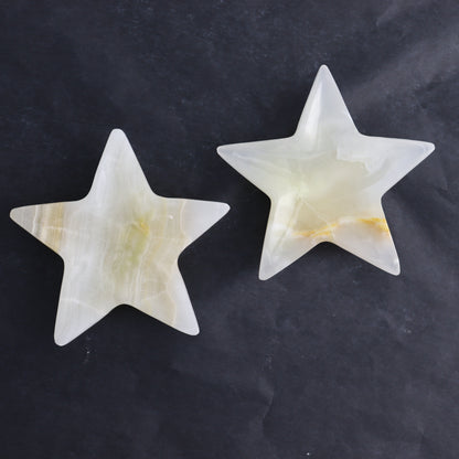 Onyx Star Dish Set of 5 - Expert Wholesale and Supplier of Wholesale Crystals & Bulk Gemstones, ["Catalog Onyx","Mexico","onyx","stars"]