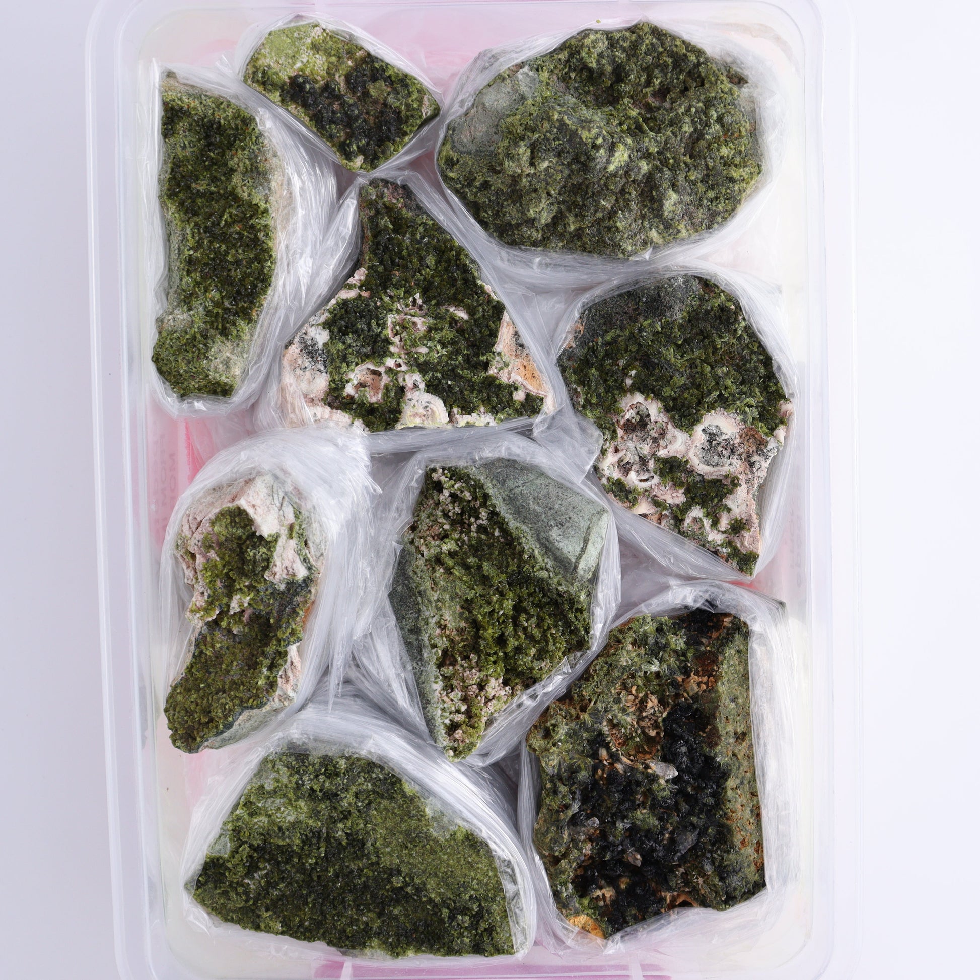 Epidote Flat from Morocco - Expert Wholesale and Supplier of Wholesale Crystals & Bulk Gemstones, ["epidote","Flats","Morocco"]