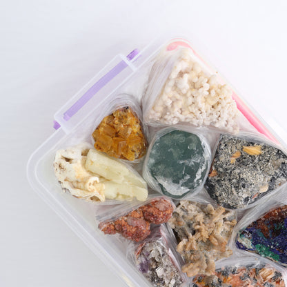 Mixed Minerals Flat from Morocco | Mi Esperanza Minerals | Supplier of Crystals and Onyx