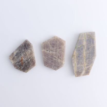 Moonstone Slices & Slabs Set of 7