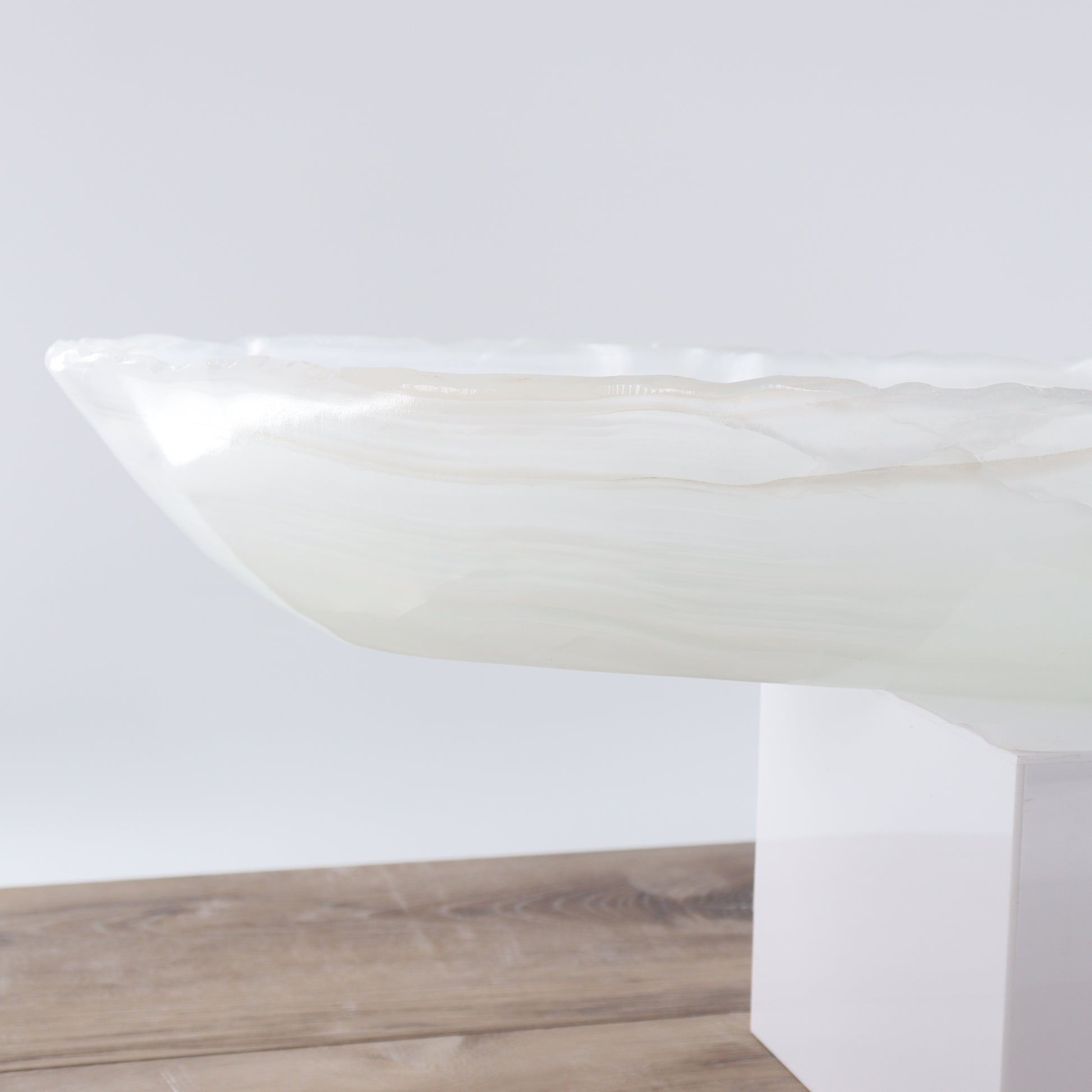 Mexican Onyx/Calcite Canoe Bowl - Expert Wholesale and Supplier of Wholesale Crystals & Bulk Gemstones, ["Bowls","Calcite","canoe","Mexico","onyx"]