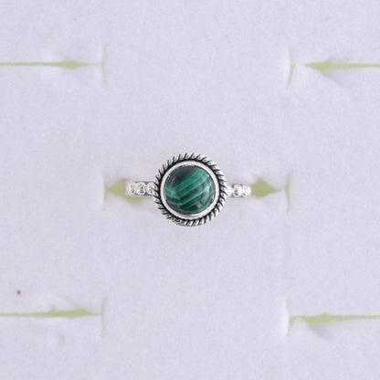 Malachite Rings Set of 7 (Ring Holders Not Included) - Expert Wholesale and Supplier of Wholesale Crystals & Bulk Gemstones, ["Malachite","Ring","rings","sterling silver"]