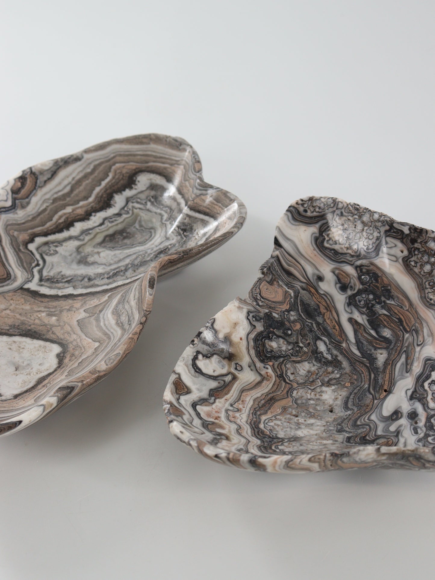 Zebra Onyx Bowls Set of 2 - Expert Wholesale and Supplier of Wholesale Crystals & Bulk Gemstones, []