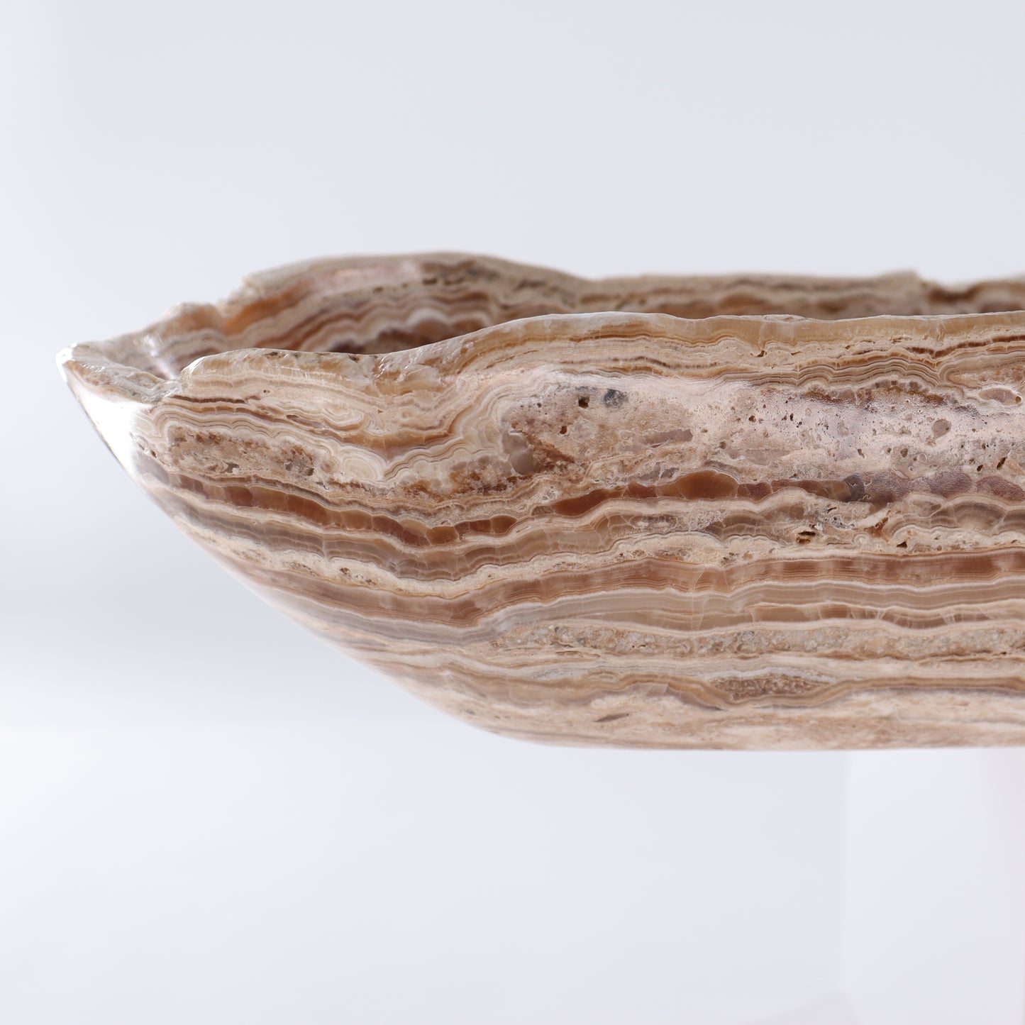 Onyx Canoe Bowl - Expert Wholesale and Supplier of Wholesale Crystals & Bulk Gemstones, ["Bowls","canoe","Mexico","onyx"]