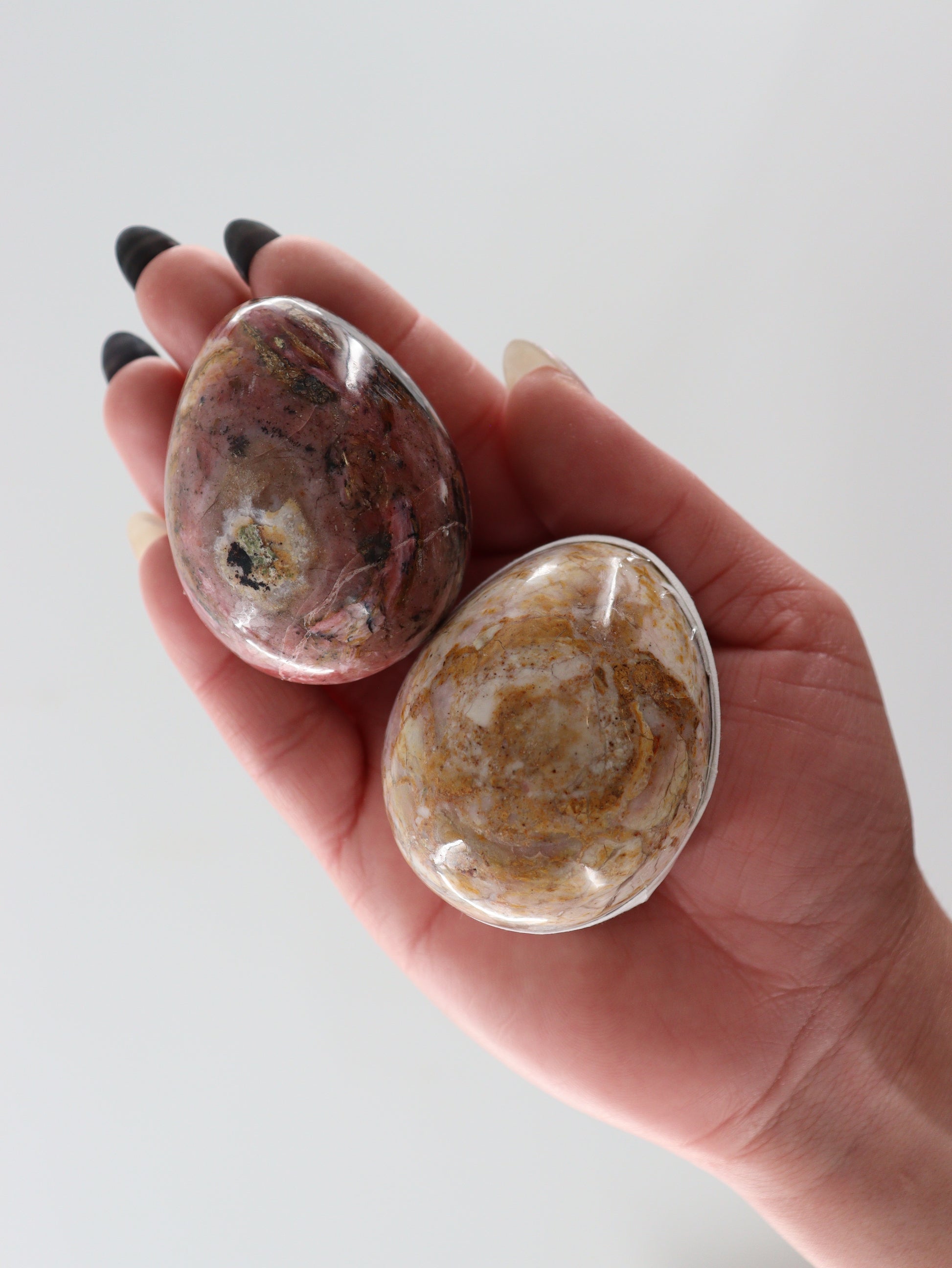 Pink Opal Eggs Set of 8 - Expert Wholesale and Supplier of Wholesale Crystals & Bulk Gemstones, []