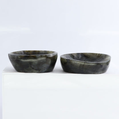 Labradorite Bowls Set of 8