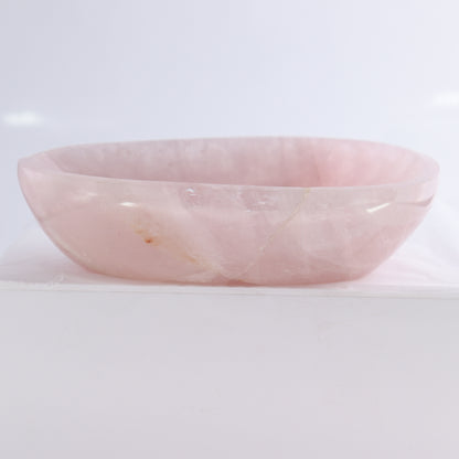Rose Quartz Bowls Set of 2 - Expert Wholesale and Supplier of Wholesale Crystals & Bulk Gemstones, ["Bowls","Rose Quartz"]