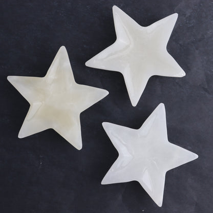 Onyx Star Dish Set of 5 - Expert Wholesale and Supplier of Wholesale Crystals & Bulk Gemstones, ["Catalog Onyx","Mexico","onyx","stars"]