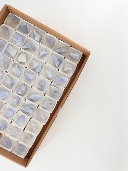 Blue Lace Agate Flat - Expert Wholesale and Supplier of Wholesale Crystals & Bulk Gemstones, []