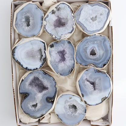 Las Choyas Geodes Set of 9