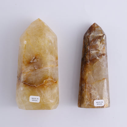 Golden Healer Towers Set of 4 - Expert Wholesale and Supplier of Wholesale Crystals & Bulk Gemstones, ["Brazil","Golden Healer","Towers"]