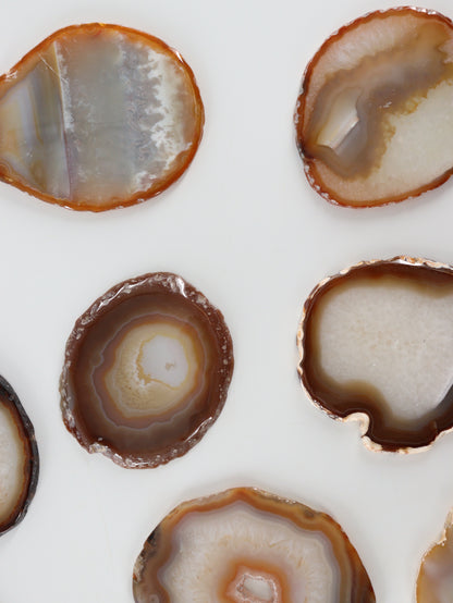 Agate Slices and Slabs Set of 13 - Expert Supplier of Wholesale Crystals & Bulk Gemstones