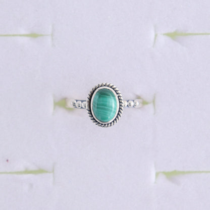 Malachite Rings Set of 7 (Ring Holders Not Included) - Expert Wholesale and Supplier of Wholesale Crystals & Bulk Gemstones, ["Malachite","Ring","rings","sterling silver"]