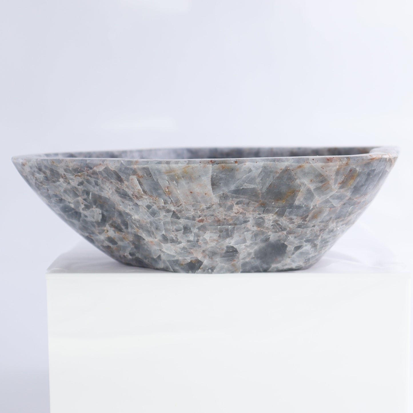 Blue Calcite Bowls Set of 3 - Expert Wholesale and Supplier of Wholesale Crystals & Bulk Gemstones, ["Blue Calcite","bowl","Bowls","Calcite","Mexico"]
