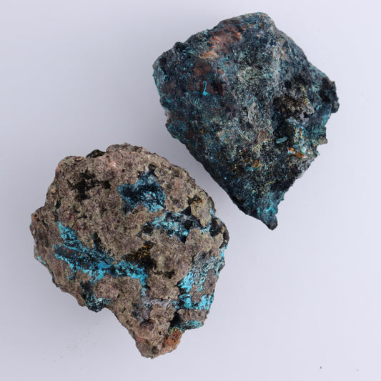 Azurite Set of 2 - Expert Wholesale and Supplier of Wholesale Crystals & Bulk Gemstones, ["azurite","Flats"]