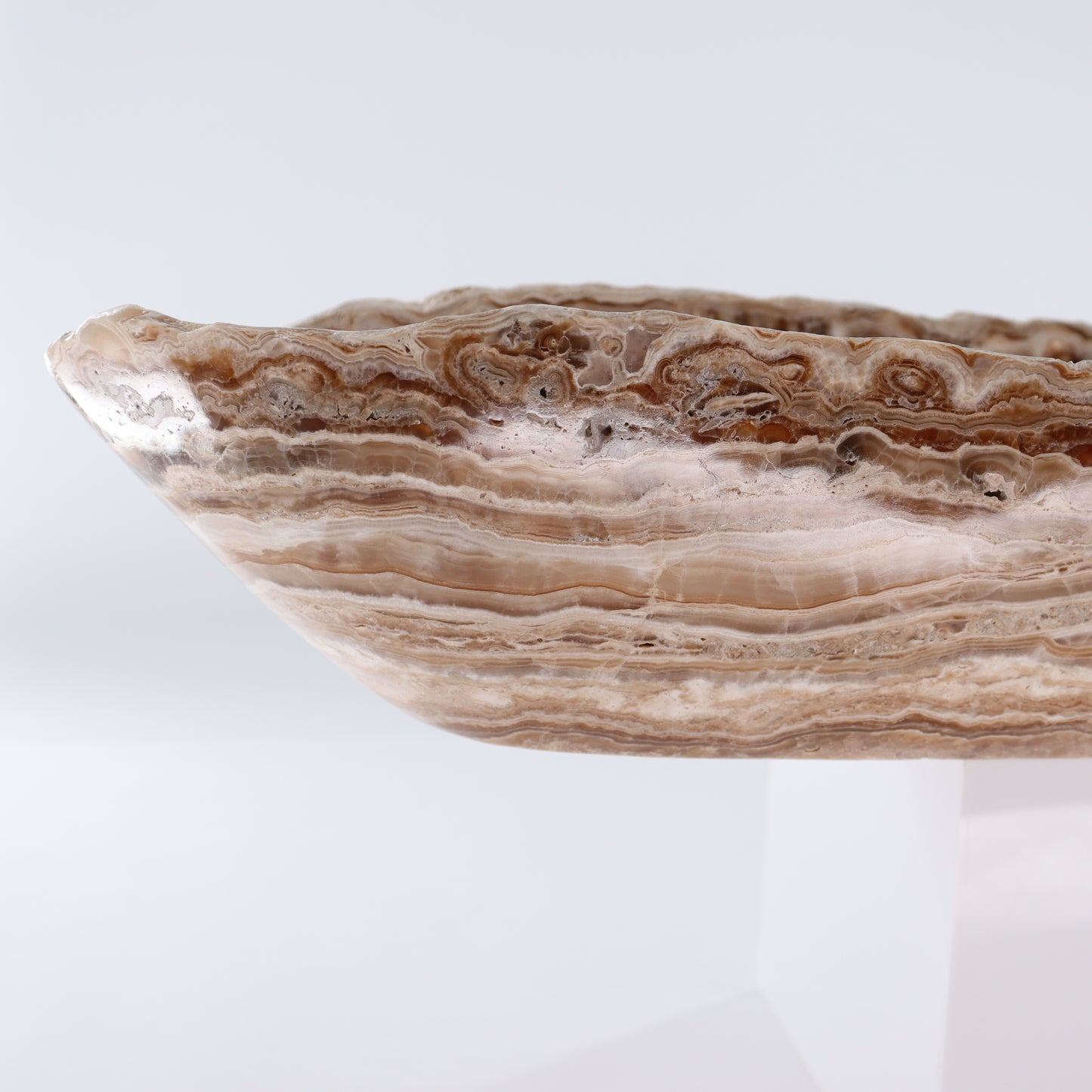 Onyx Canoe Bowl - Expert Wholesale and Supplier of Wholesale Crystals & Bulk Gemstones, ["Bowls","canoe","Mexico","onyx"]
