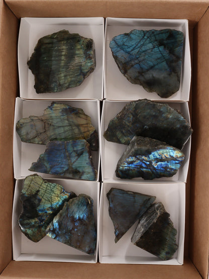 Labradorite Face Polished Flat - Expert Wholesale and Supplier of Wholesale Crystals & Bulk Gemstones, []