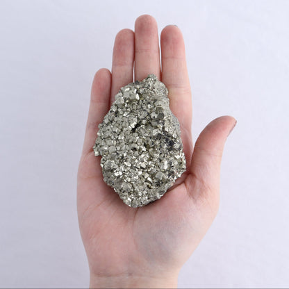 Pyrite Clusters Set of 12