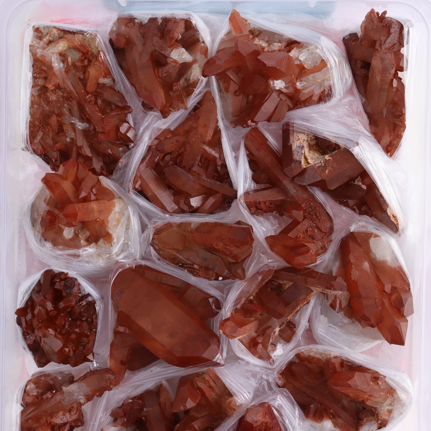 Quartz Hematite Inclusions Flat from Morocco - Expert Wholesale and Supplier of Wholesale Crystals & Bulk Gemstones, ["Flats","Hematite","Morocco","Quartz","Quartz Hematite"]