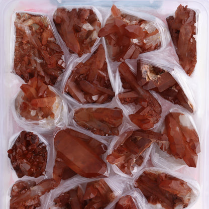 Quartz Hematite Inclusions Flat from Morocco - Expert Wholesale and Supplier of Wholesale Crystals & Bulk Gemstones, ["Flats","Hematite","Morocco","Quartz","Quartz Hematite"]