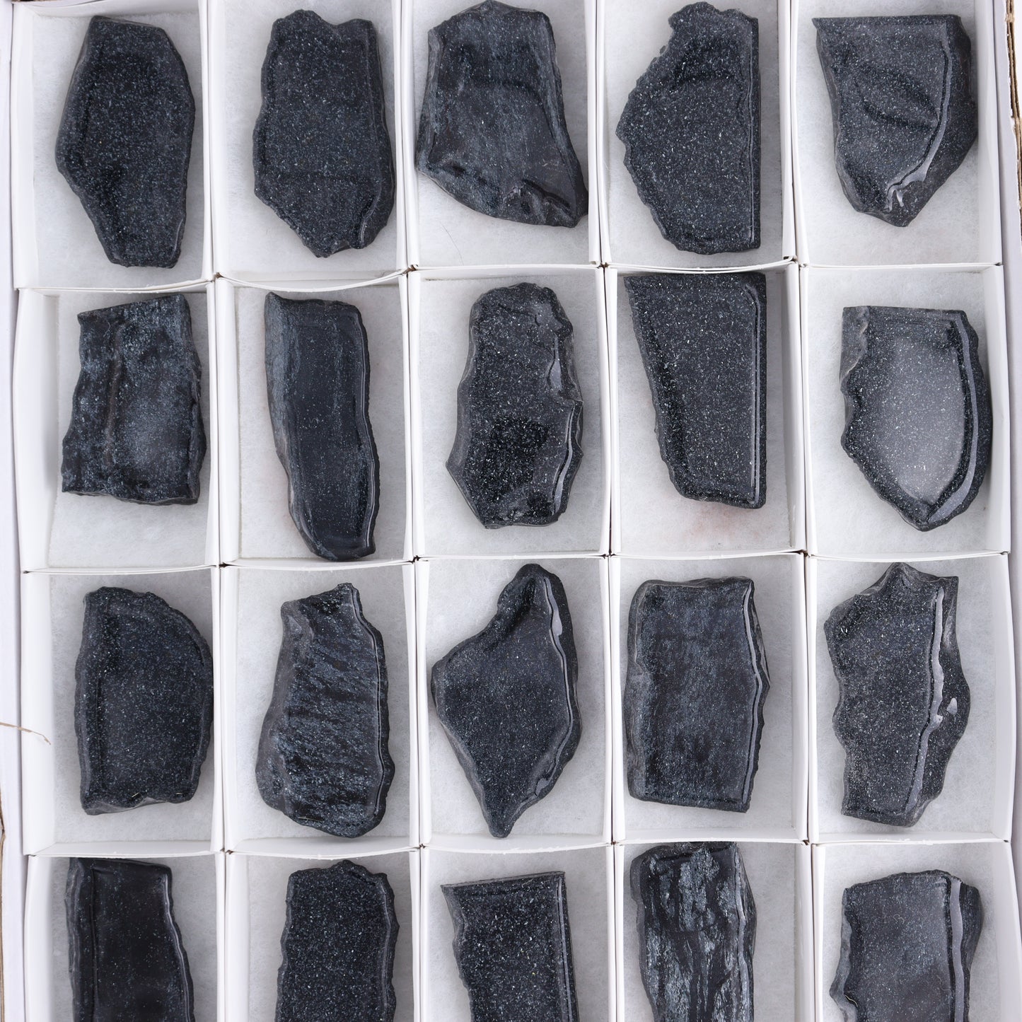Specularite Flat of 25 - Expert Wholesale and Supplier of Wholesale Crystals & Bulk Gemstones, ["flat","Flats","Specularite","United States"]