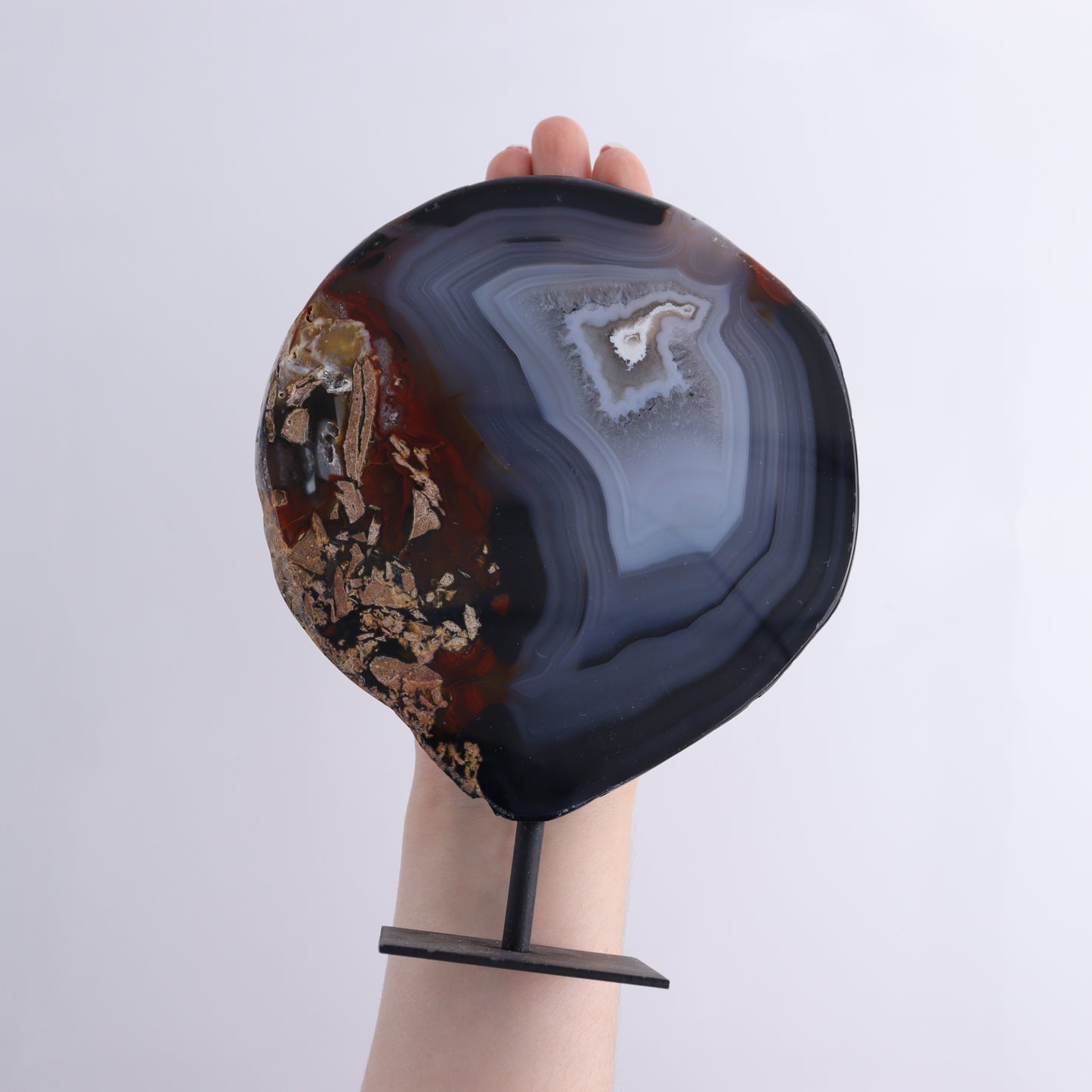Agate on Pins Set of 4 - Expert Wholesale and Supplier of Wholesale Crystals & Bulk Gemstones, ["Agate","Brazil","On Pins"]