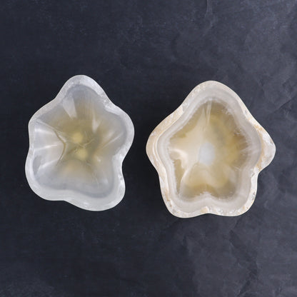 One Mexican Onyx/Calcite White Honey Irregular Bowl - Expert Wholesale and Supplier of Wholesale Crystals & Bulk Gemstones, ["bowl","Bowls","Calcite","Catalog Onyx","Decorative Dish","Mexico","onyx"]