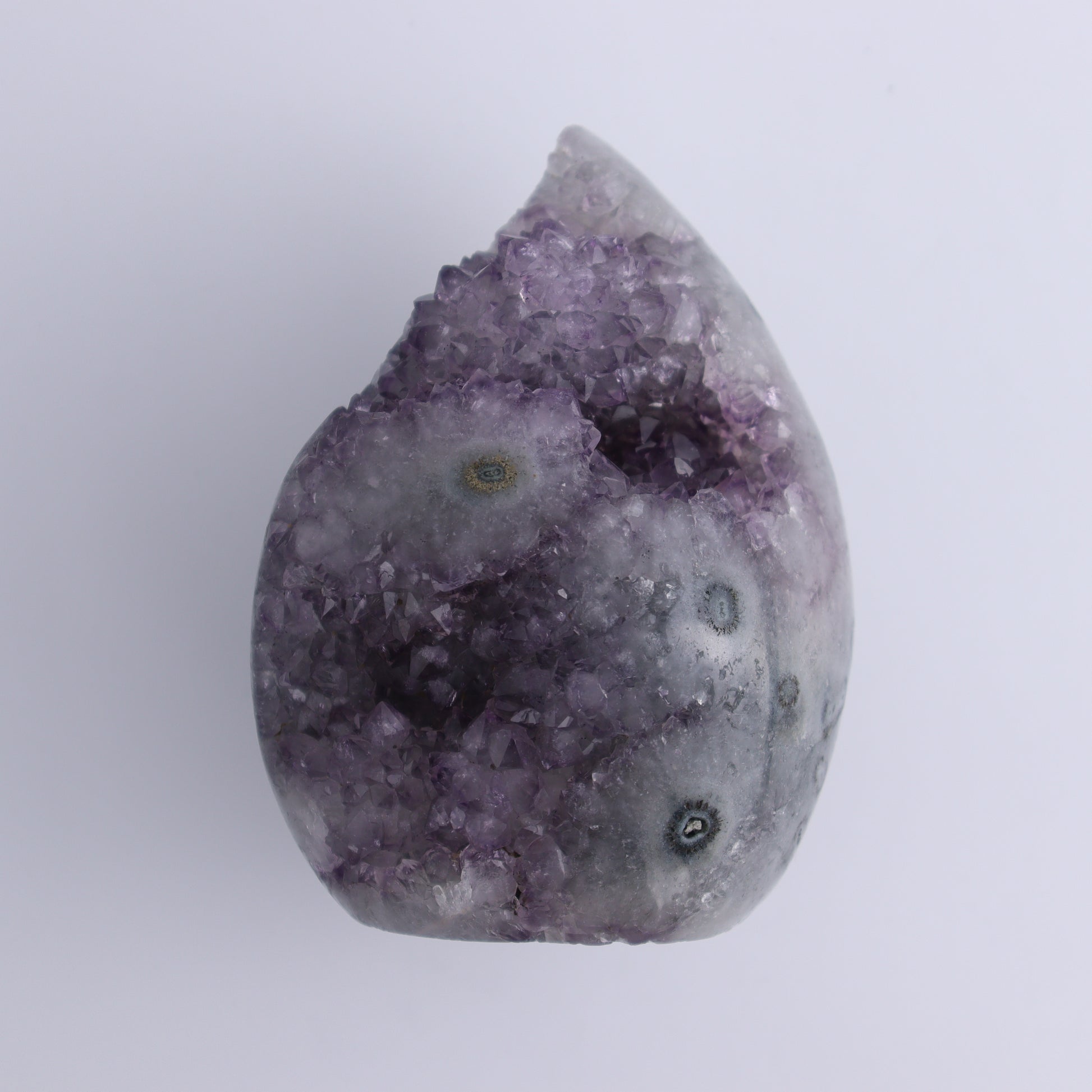 Uruguay Amethyst Flames Set of 4 - Expert Wholesale and Supplier of Wholesale Crystals & Bulk Gemstones, ["Amethyst","flames","Uruguay"]